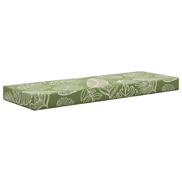 Outdoor Sitzkissen Grüne Blätter 111,5 cm