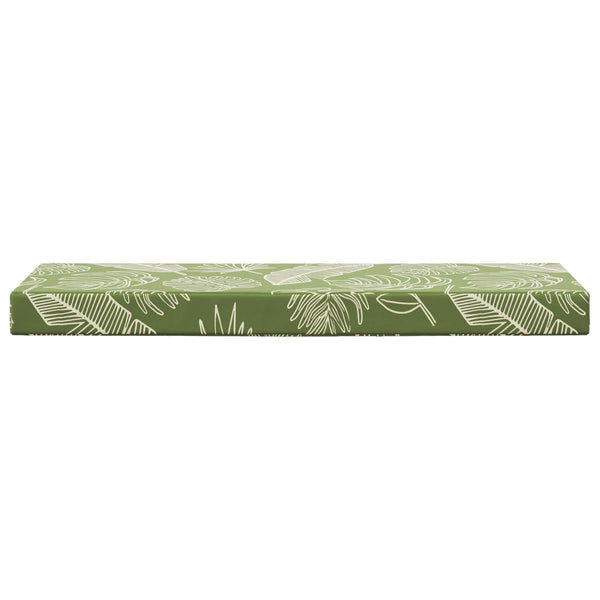 Outdoor Sitzkissen Grüne Blätter 111,5 cm