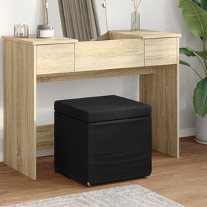 Schwarzer Hocker 41x41 cm