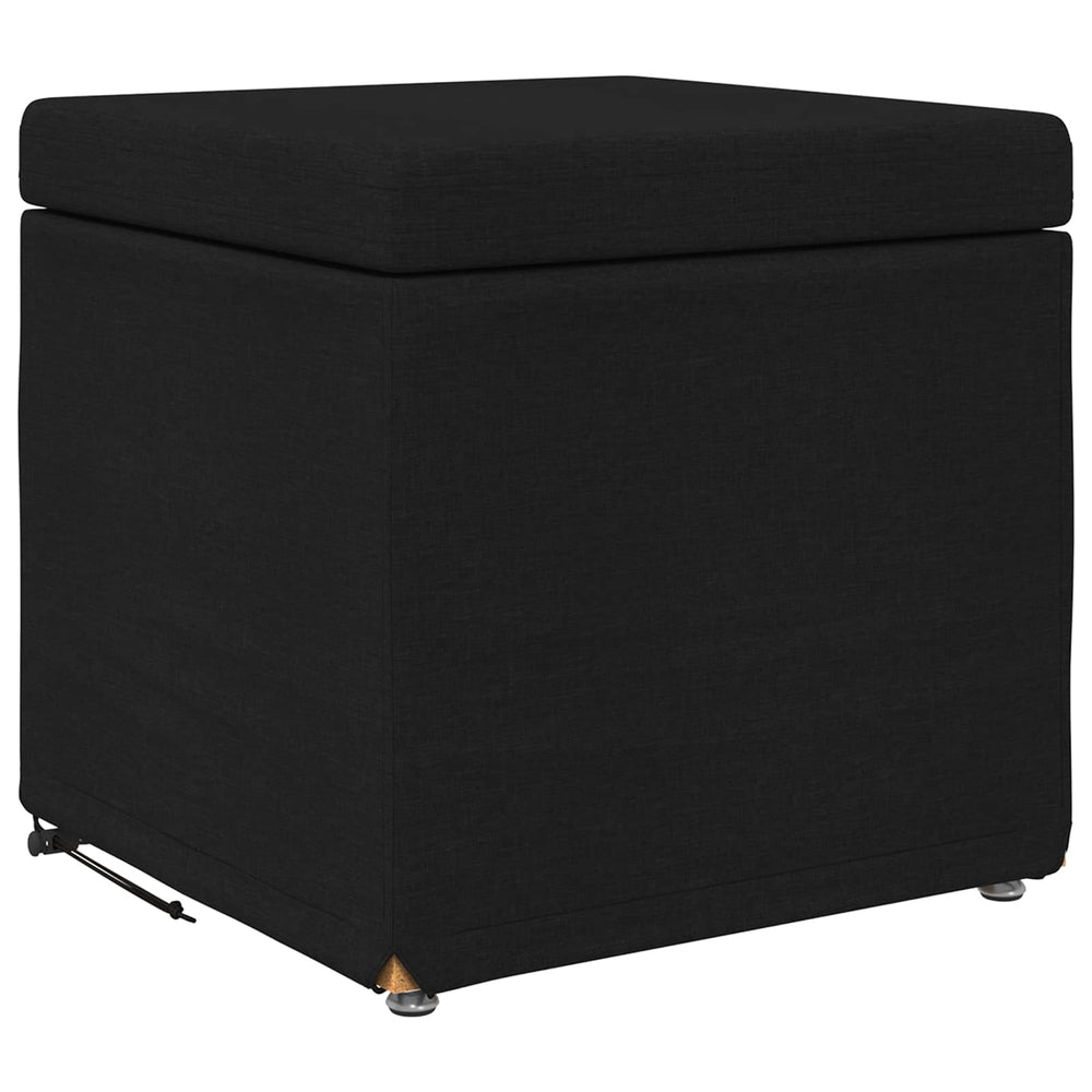 Schwarzer Hocker 41x41 cm