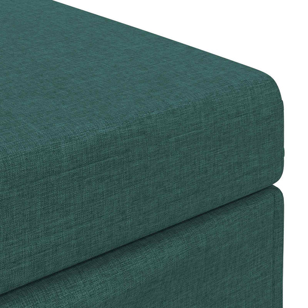 Dunkelgrüner Hocker, 41 cm