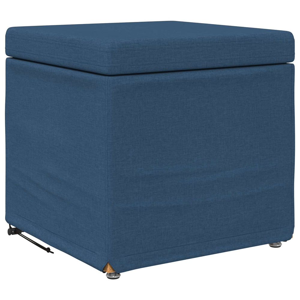 Blauer Hocker 41x41 cm