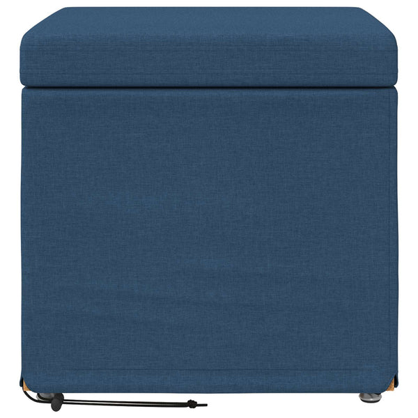 Blauer Hocker 41x41 cm