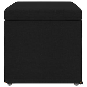 Schwarzer Hocker 61x41x40cm