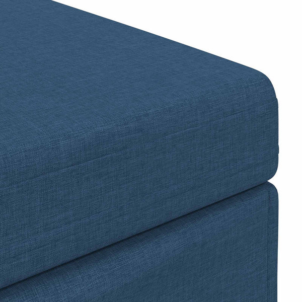 Blauer Hocker 61x41x40cm