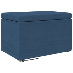 Blauer Hocker 61x41x40cm