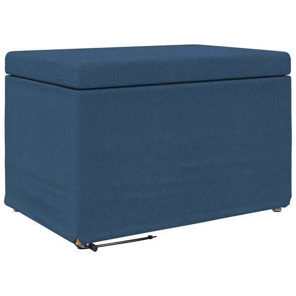 Blauer Hocker 61x41x40cm
