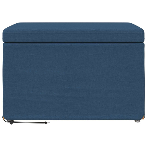 Blauer Hocker 61x41x40cm