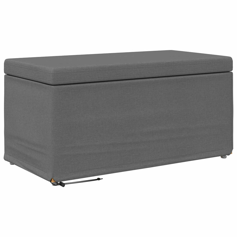 Dunkelgrauer Hocker, 81 cm