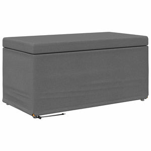 Dunkelgrauer Hocker, 81 cm