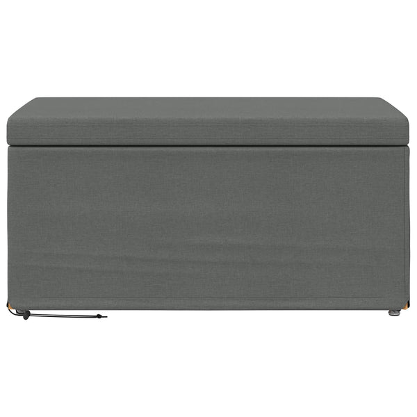 Dunkelgrauer Hocker, 81 cm