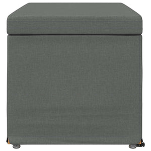Dunkelgrauer Hocker, 81 cm