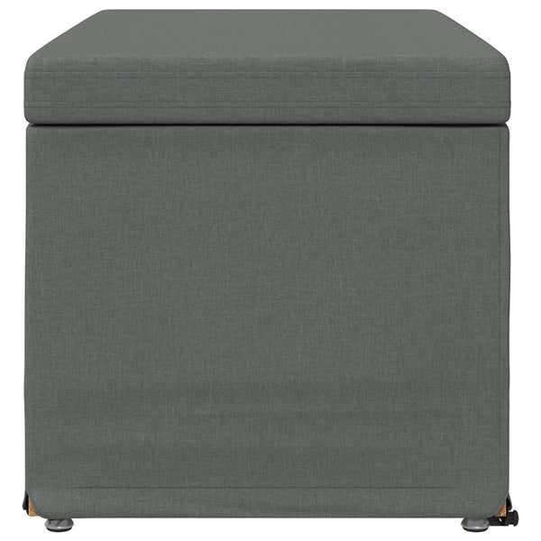 Dunkelgrauer Hocker, 81 cm