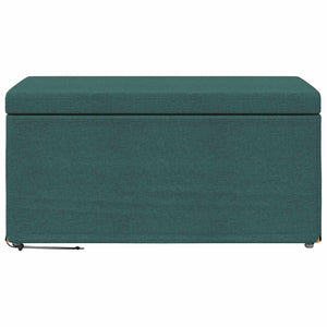 Dunkelgrüner Hocker, 81x41x40 cm