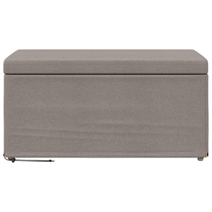 Taupe Hocker 81x41x40cm