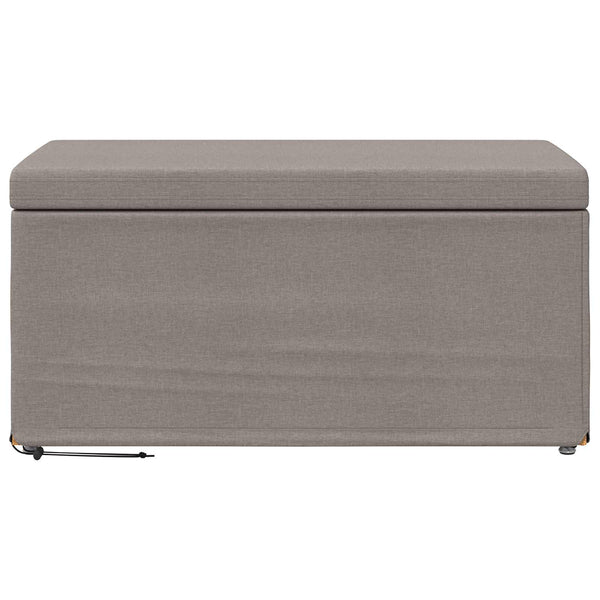 Taupe Hocker 81x41x40cm
