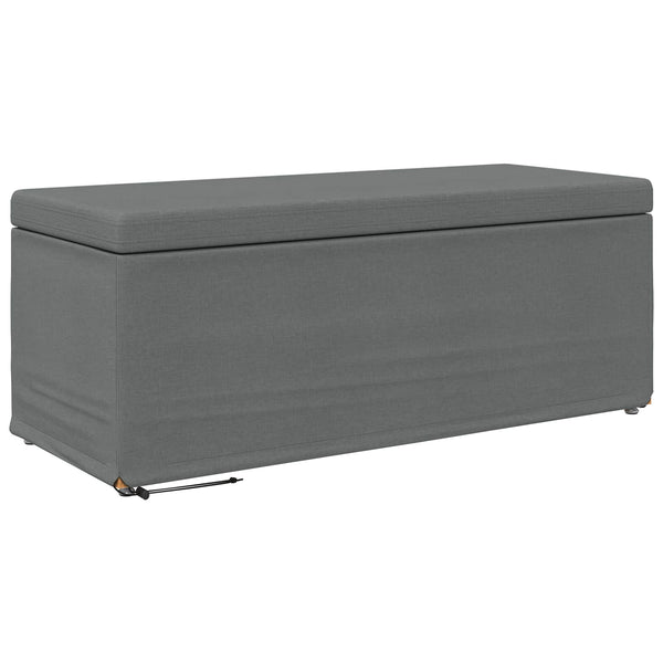 Dunkelgrauer Hocker 101x41x40cm