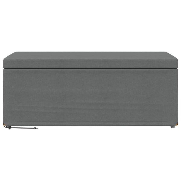 Dunkelgrauer Hocker 101x41x40cm