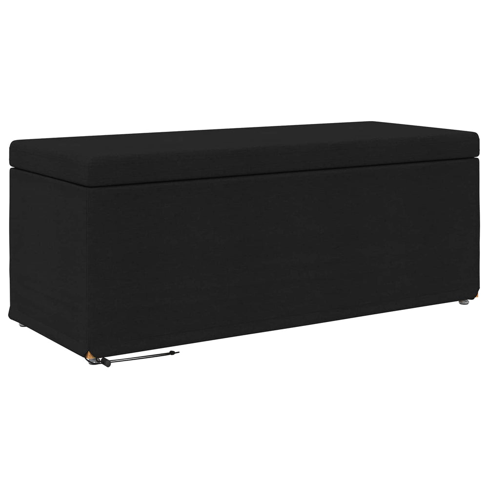 Schwarzer Hocker 101x41x40cm