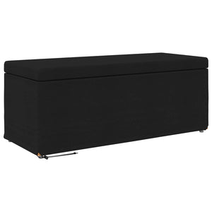 Schwarzer Hocker 101x41x40cm