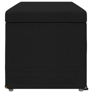 Schwarzer Hocker 101x41x40cm