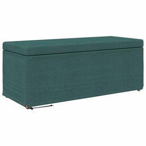 Dunkelgrüner Hocker 101x41x40cm