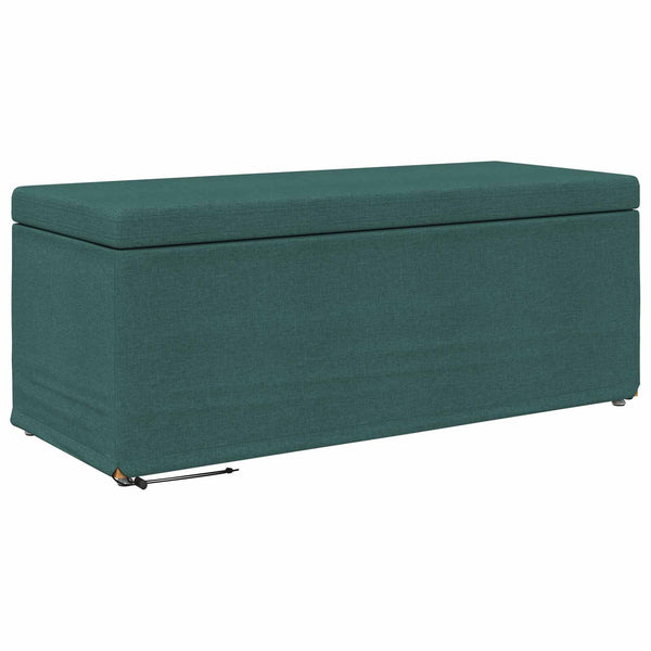 Dunkelgrüner Hocker 101x41x40cm
