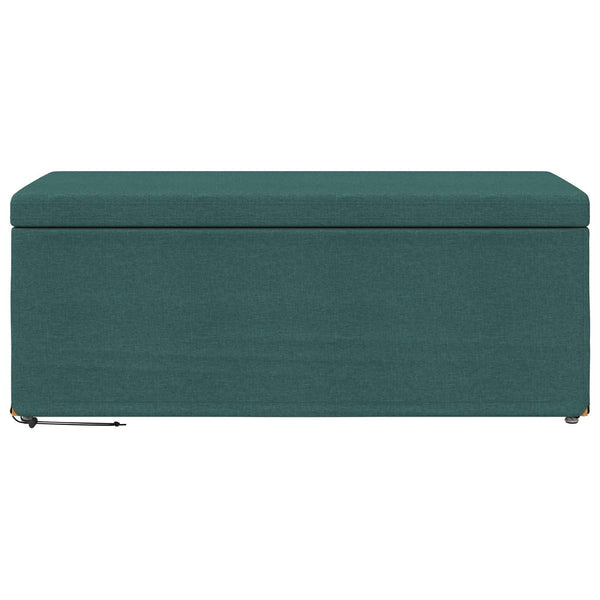 Dunkelgrüner Hocker 101x41x40cm
