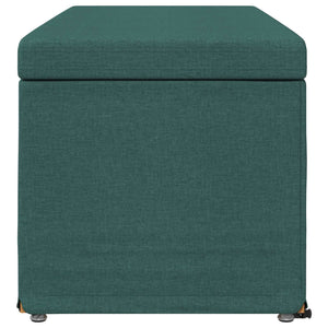 Dunkelgrüner Hocker 101x41x40cm