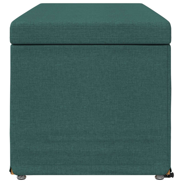 Dunkelgrüner Hocker 101x41x40cm