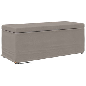 Taupe Hocker 101x41x40 cm