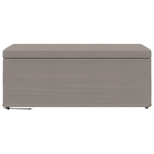 Taupe Hocker 101x41x40 cm