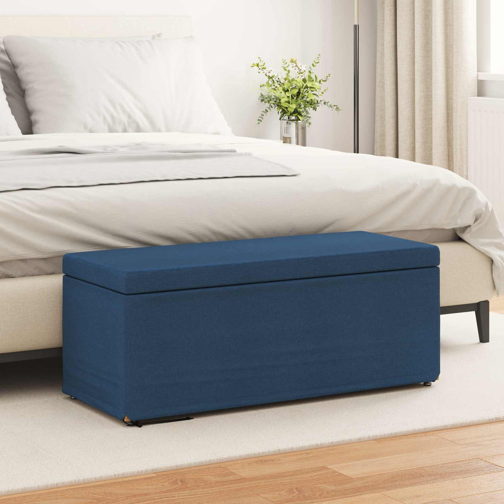 Blauer Hocker 101x41x40 cm