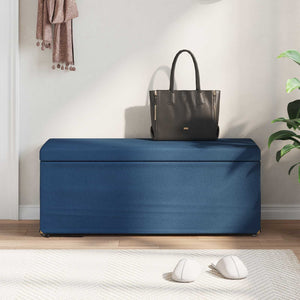 Blauer Hocker 101x41x40 cm