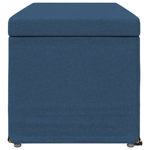 Blauer Hocker 101x41x40 cm