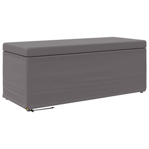 Grauer Hocker 101x41x40 cm