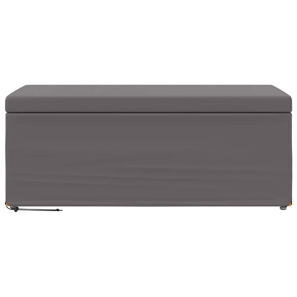Grauer Hocker 101x41x40 cm