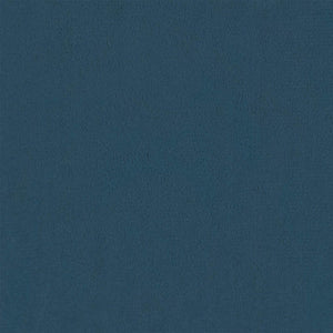 Blaue Samt Aufbewahrungsottomane mit Kissen