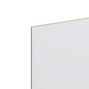 Deko Holzplatten Weiß, 15x21cm, 50 Stk.