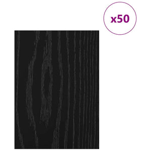 Deko Platten Schwarz Eiche 50 Stk.