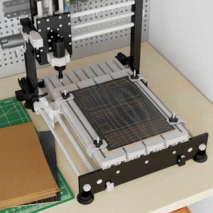 Deko Platten Schwarz Eiche 150 Stk.