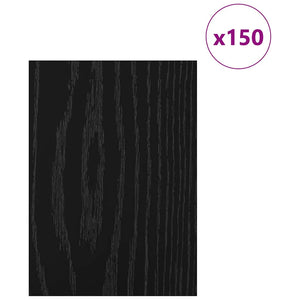 Deko Platten Schwarz Eiche 150 Stk.