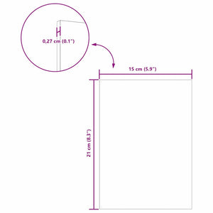 Sonoma-Eiche Deko Platten, 12 Stk