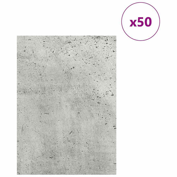 Deko Platten Beton Grau 15x21cm, 50 Stk