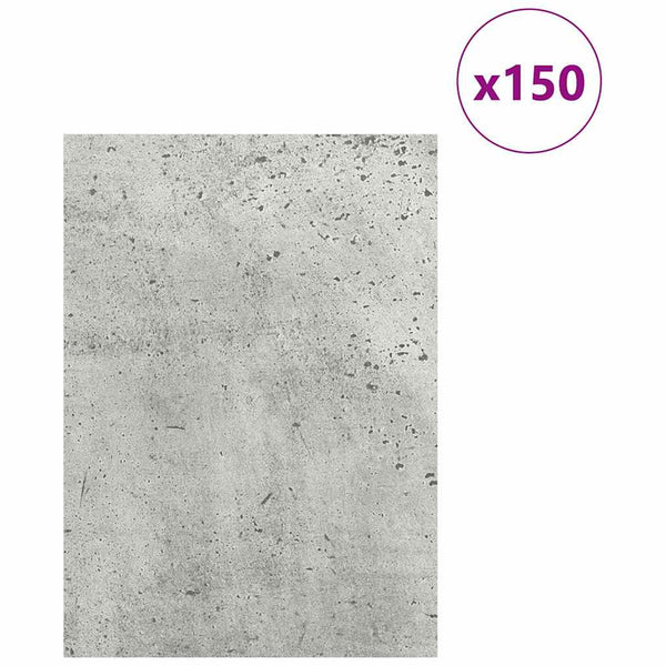 Deko Platten Beton Grau 150 Stk.