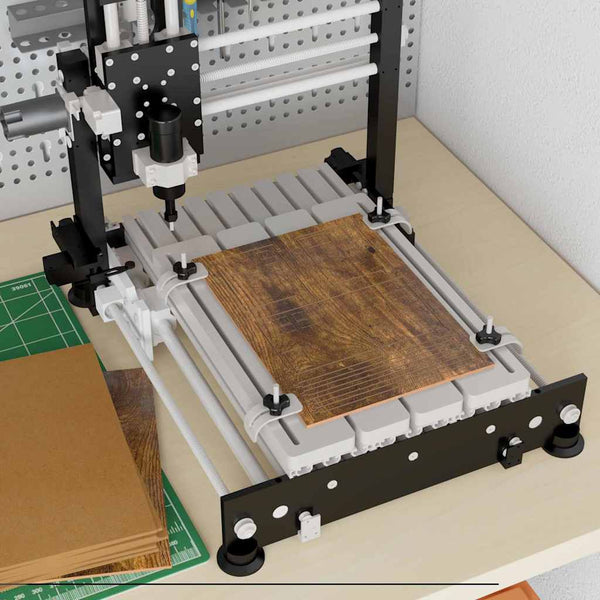Deko Platten Geräucherte Eiche, 150 Stk.