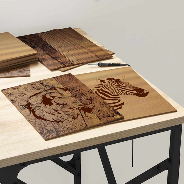 Deko-Platten Altholz, 50 Stk.