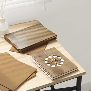 Deko Holzplatten Artisan-Eiche, 50 Stk.