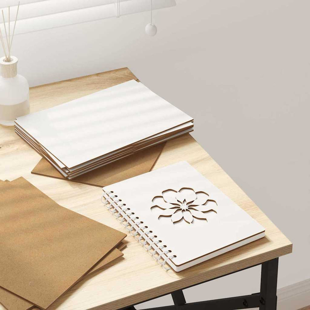 Deko Platten Weiß 21x30cm, 50 Stk.