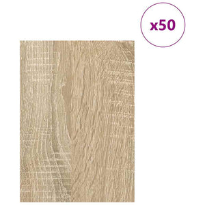 Sonoma Eiche Deko Platten, 50 Stk.